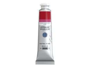 Lefranc Bourgeois - Peinture - peinture à l'huile - laque carmine fixe - transparent - extra-fine - 40 ml