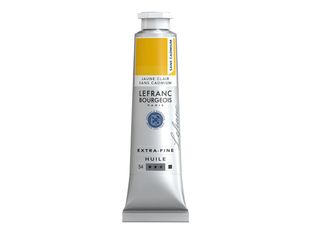 Lefranc Bourgeois - Peinture - peinture à l'huile - jaune clair sans cadmium - opaque - extra-fine - 40 ml