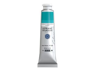 Lefranc Bourgeois - Peinture - peinture à l'huile - turquoise cobalt clair - opaque - extra-fine - 40 ml