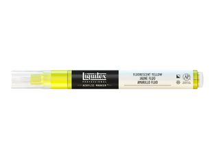 Liquitex Professional Series 1 981 - Marqueur à peinture - peinture acrylique - jaune fluorescent - semi-opaque - 2 mm - fin