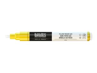 Liquitex Professional Series 1 412 - Marqueur à peinture - peinture acrylique - jaune azo moyen - transparent - 2 mm - fin