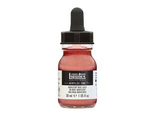 Liquitex Professional - Encre - peinture acrylique - iridescent rose gold - semi-opaque - satin - extra-fine - 30 ml