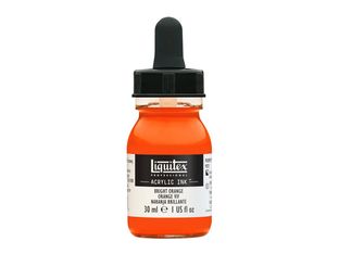 Liquitex Professional - Encre - peinture acrylique - orange vif - semi-opaque - satin - extra-fine - 30 ml