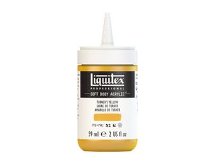 Liquitex Professional Soft Body - Peinture - peinture acrylique - jaune Turner - semi-opaque - satin - fine - 59 ml