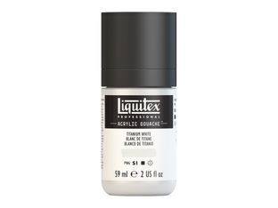 Liquitex Professional - Peinture - gouache - blanc titane - opaque - mat - fine - 59 ml
