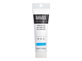 Liquitex Professional HEAVY BODY - Peinture - peinture acrylique - bleu fluorescent - semi-opaque - satin - 59 ml