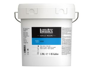 Liquitex Professional - Gesso - pour peinture acryllique, peinture à l'huile - blanc titane - 3.78 L