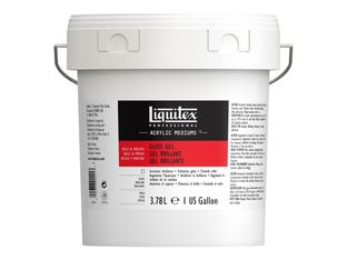 Liquitex Professional - Gel de texture - gel - pour peinture acryllique - transparent - brillant - 3.78 L