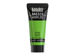 Liquitex Basics - Peinture - peinture acrylique - vert citron - semi-opaque - satin - 22 ml