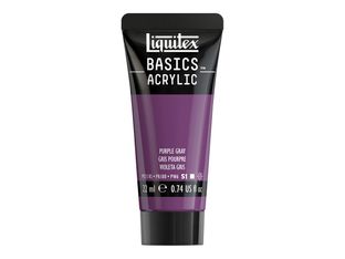 Liquitex Basics - Peinture - peinture acrylique - gris violet - opaque - satin - 22 ml