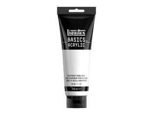 Liquitex Basics - Peinture - peinture acrylique - blanc de mélange transparent - transparent - satin - 250 ml