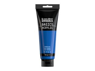Liquitex Basics - Peinture - peinture acrylique - bleu primaire - semi-opaque - satin - 250 ml