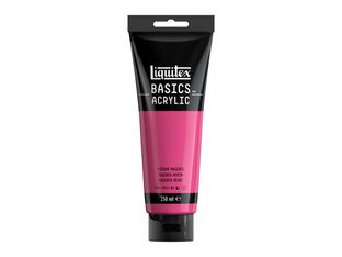 Liquitex Basics - Peinture - peinture acrylique - magenta moyen - semi-opaque - satin - 250 ml