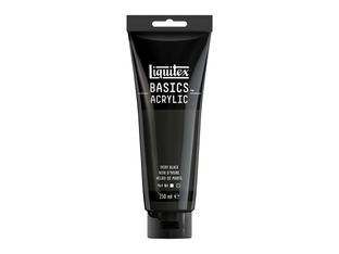 Liquitex Basics - Peinture - peinture acrylique - noir ivoire - opaque - satin - 250 ml
