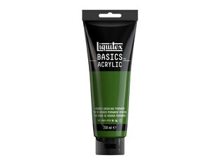 Liquitex Basics - Peinture - peinture acrylique - teinte vert ligneur permanent - semi-opaque - satin - 250 ml