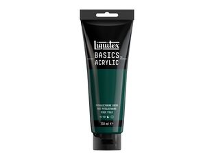 Liquitex Basics - Peinture - peinture acrylique - vert phtalo - semi-opaque - satin - 250 ml