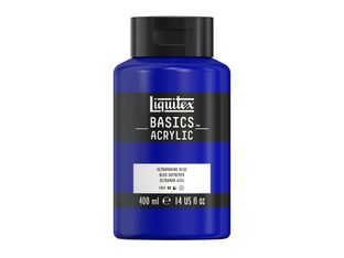 Liquitex Basics - Peinture - peinture acrylique - bleu ultramarin - semi-opaque - satin - 400 ml