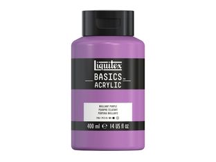 Liquitex Basics - Peinture - peinture acrylique - violet brillant - opaque - satin - 400 ml