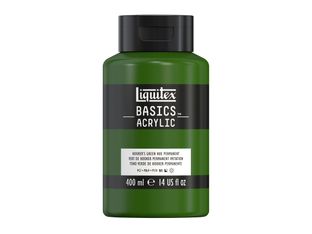 Liquitex Basics - Peinture - peinture acrylique - teinte vert ligneur permanent - semi-opaque - satin - 400 ml