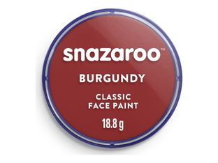 Snazaroo Classic - Peinture - peinture à base d'eau - bordeaux - 18.8 g