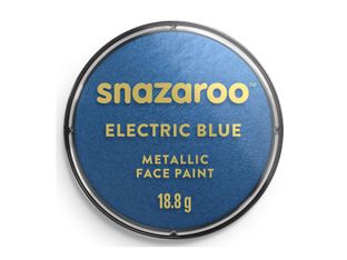 Snazaroo Metallic - Peinture - peinture à base d'eau - bleu électrique - 18.8 g