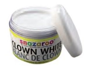 Snazaroo Clown white - Peinture - peinture à base d'eau - blanc - 250 ml