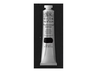 Winsor & Newton PROFESSIONAL - Peinture - peinture acrylique - Noir mars - opaque - extra-fine - 200 ml