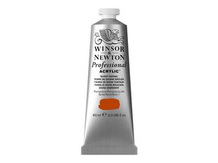 Winsor & Newton PROFESSIONAL - Peinture - peinture acrylique - Sienne brulée - transparent - extra-fine - 60 ml