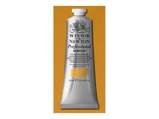 Winsor & Newton PROFESSIONAL - Peinture - peinture acrylique - jaune profond Naples - opaque - extra-fine - 60 ml