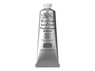 Winsor & Newton PROFESSIONAL - Peinture - peinture acrylique - silver no.2 - semi-opaque - extra-fine - 60 ml