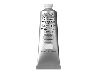 Winsor & Newton PROFESSIONAL - Peinture - peinture acrylique - blanc irisé - semi-opaque - extra-fine