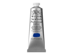 Winsor & Newton PROFESSIONAL - Peinture - peinture acrylique - bleu cobalt foncé - semi-opaque - extra-fine - 60 ml