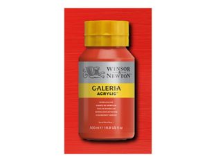 Winsor & Newton Galeria - Peinture - peinture acrylique - teinte vermillon - semi-opaque - 1 L