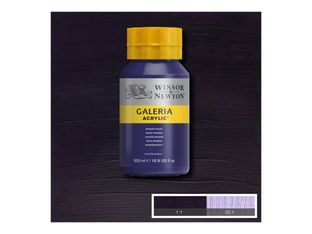Winsor & Newton Galeria - Peinture - peinture acrylique - violet winsor - transparent - 1 L