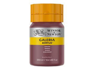 Winsor & Newton Galeria - Peinture - peinture acrylique - bordeaux - opaque - 250 ml