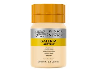 Winsor & Newton Galeria - Peinture - peinture acrylique - jaune napolitain - opaque - 250 ml