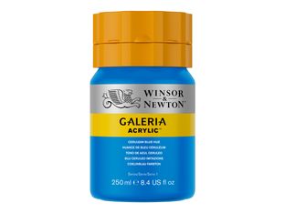 Winsor & Newton Galeria - Peinture - peinture acrylique - teinte bleue céruléen - opaque - 250 ml