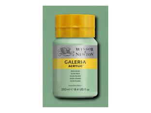 Winsor & Newton Galeria - Peinture - peinture acrylique - olive pâle - opaque - 250 ml