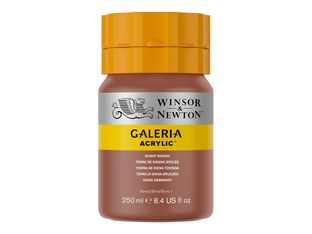 Winsor & Newton Galeria - Peinture - peinture acrylique - Sienne brulée - transparent - 250 ml