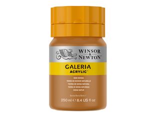 Winsor & Newton Galeria - Peinture - peinture acrylique - terre de Sienne naturelle - transparent - 250 ml