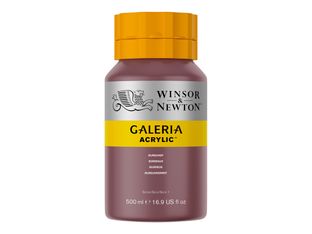 Winsor & Newton Galeria - Peinture - peinture acrylique - bordeaux - opaque - 500 ml