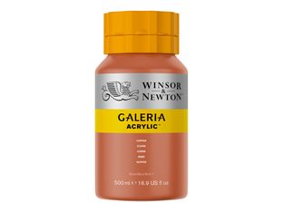 Winsor & Newton Galeria - Peinture - peinture acrylique - cuivre - semi-transparent - 500 ml