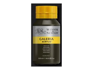 Winsor & Newton Galeria - Peinture - peinture acrylique - Noir mars - opaque - 500 ml
