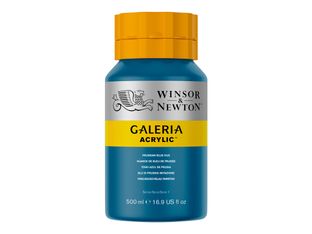 Winsor & Newton Galeria - Peinture - peinture acrylique - teinte bleu de prusse - semi-opaque - 500 ml