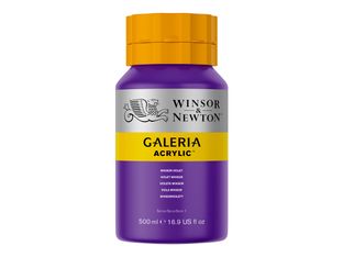 Winsor & Newton Galeria - Peinture - peinture acrylique - violet winsor - transparent - 500 ml