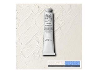 Winsor & Newton Artists' - Peinture - peinture à l'huile - blanc flocon (teinte) - opaque - extra-fine - 200 ml