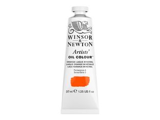 Winsor & Newton Artists' - Peinture - peinture à l'huile - laque minérale orange - opaque - extra-fine - 37 ml