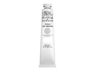 Winsor & Newton - Peinture - peinture à l'huile - blanc zinc - opaque - extra-fine - 200 ml