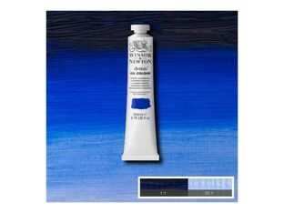 Winsor & Newton Artists' - Peinture - peinture à l'huile - outremer français - transparent - extra-fine - 200 ml