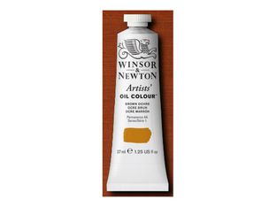 Winsor & Newton Artists' - Peinture - peinture à l'huile - ocre marroné - semi-transparent - extra-fine - 37 ml